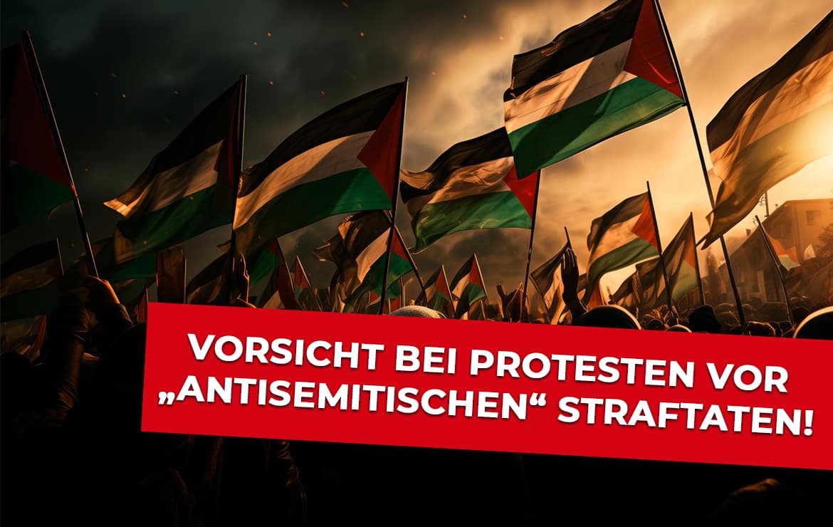 Palästina-Demo: Das Droht Bei Antisemitischen Straftaten